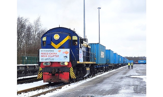 FESCO, Çin’den St. Petersburg’a İlk Doğrudan Tren Seferini Başlattı
