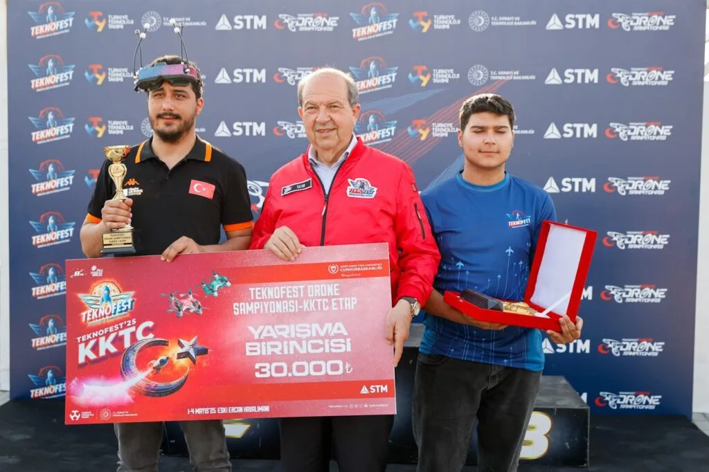 Tatar, TEKNOFEST KKTC Drone Yarışması Ödül Törenine Katıldı
