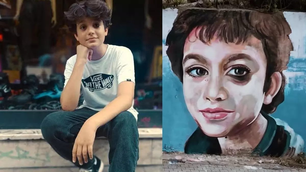 Azerbaycanlı Ressam, Mattia Ahmet Minguzzi’nin Portresini Edirne’de Duvara Resmetti