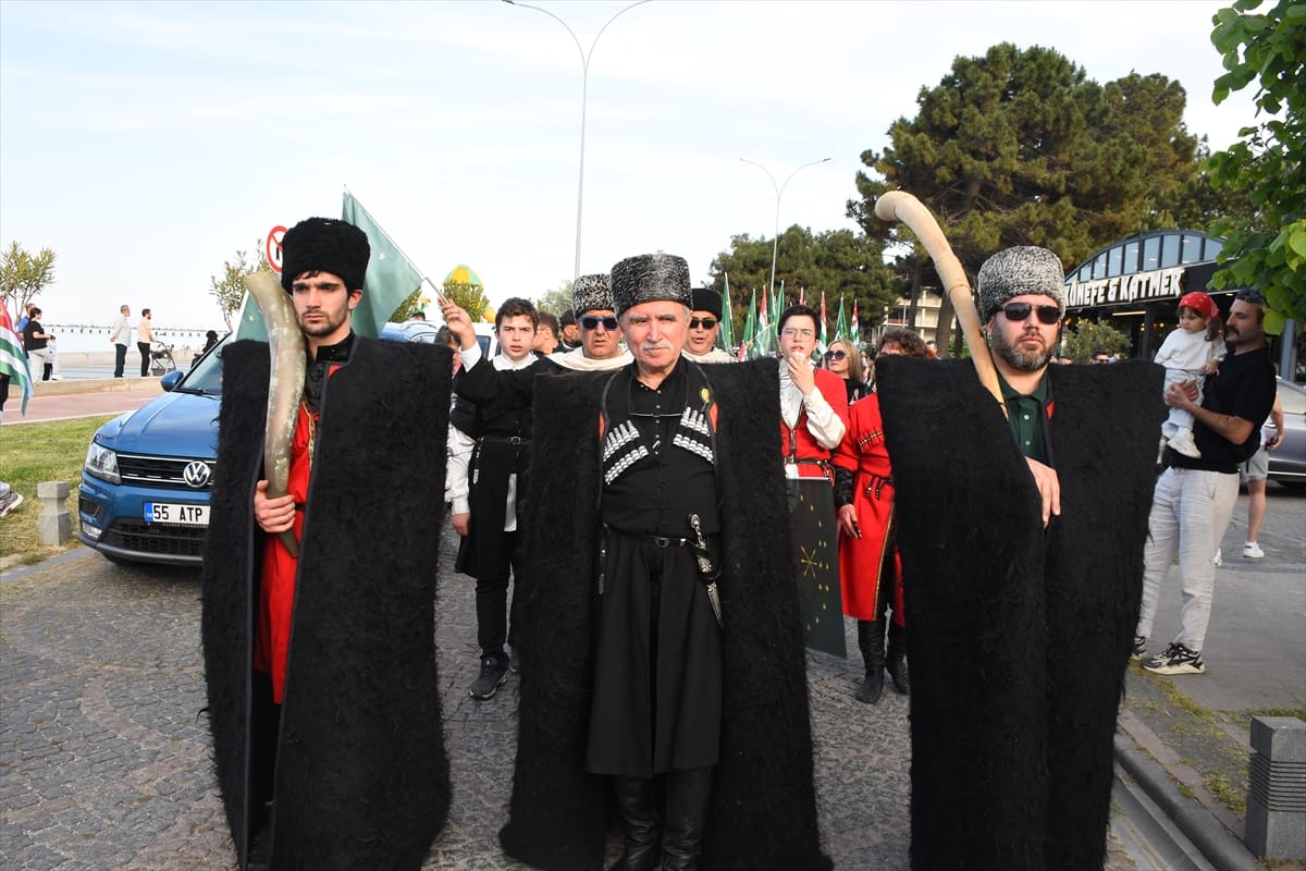 Samsun’da Çerkes Soykırımı ve Sürgünü’nün 161. Yılı Anıldı