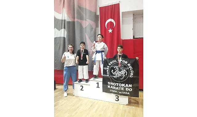 Aliağalı Karatecilerden 19 Mayıs İl Şampiyonası’nda 9 Madalya