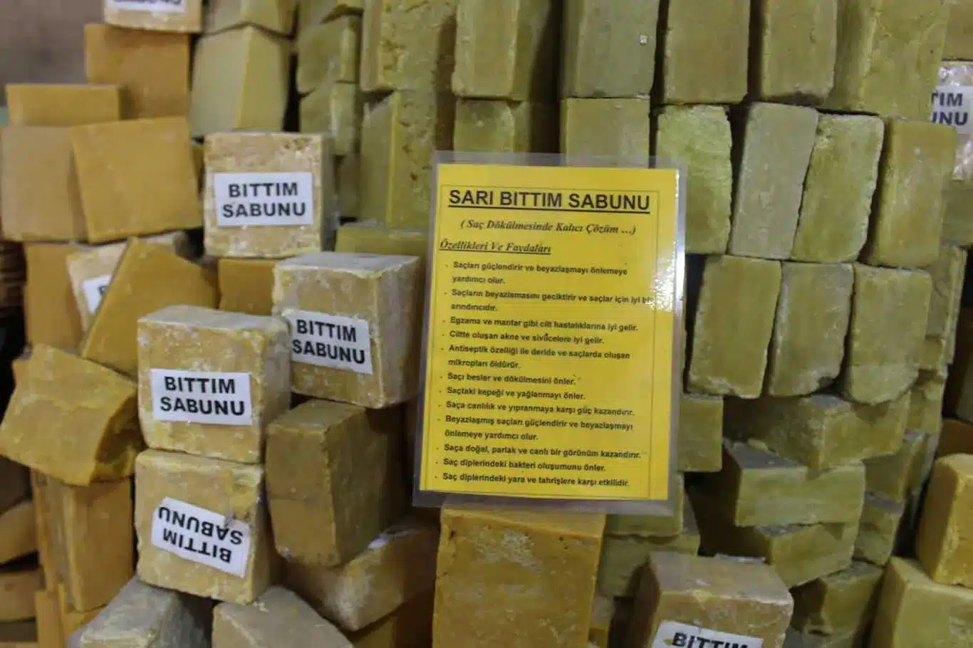 Siirt bıttım sabunu artık tescilli: Coğrafi işaret belgesi alındı.