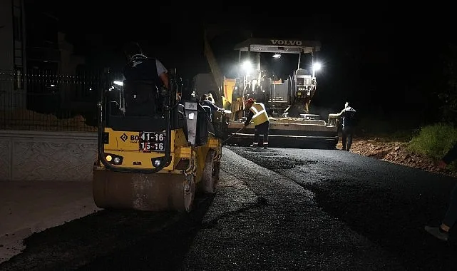 Kartepe Fatih Sultan Mehmet Mahallesi’nde Gece Mesaisi
