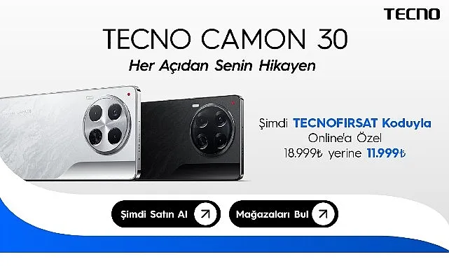TECNO Türkiye online satış kanalını duyurdu!