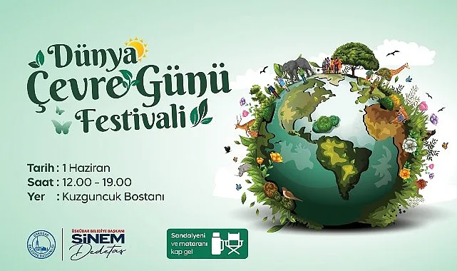 Üsküdar’da Dünya Çevre Günü Festivali Düzenlenecek