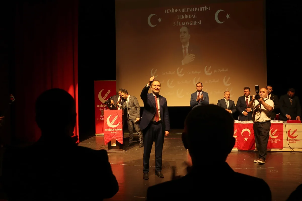 Fatih Erbakan’dan Tekirdağ’da Partililere Önemli Mesajlar