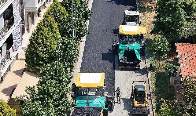 Başkan Çerçioğlu Efeler’in yollarını yeniliyor