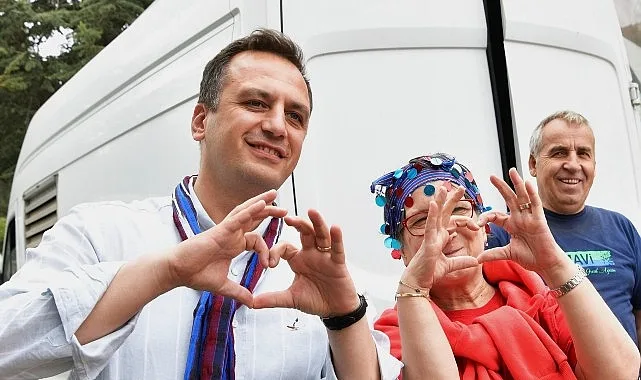 Başkan Eşki Karadeniz rüzgarına eşlik etti