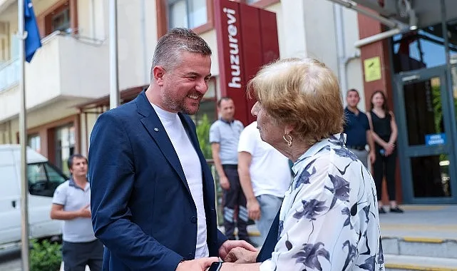 Başkan Görkem Duman’dan huzurevi ziyareti