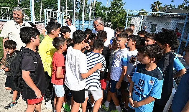 Başkan Topaloğlu’ndan futbolculara mangal