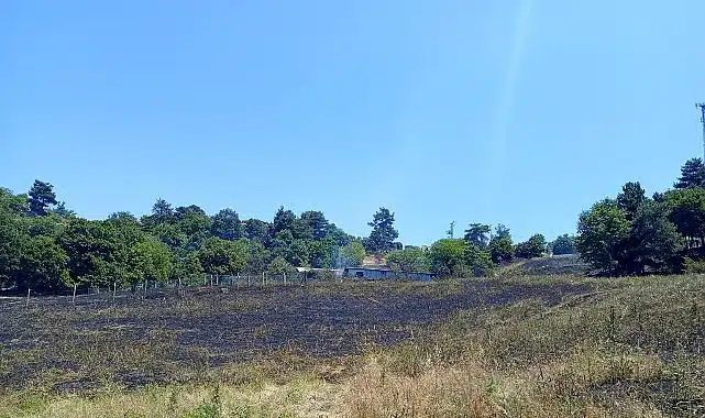 Dağyenice’de yangın söndürüldü