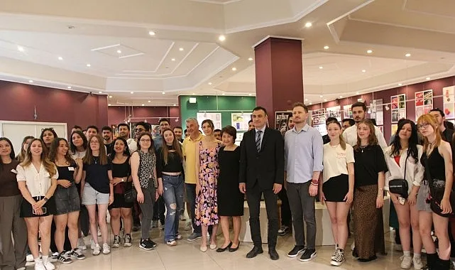 Egeli Grafik Tasarım öğrencilerinden yıl sonu sergisi