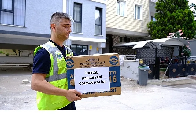 İnegöl Belediyesinden Bayram Öncesi Gönül Köprüsü