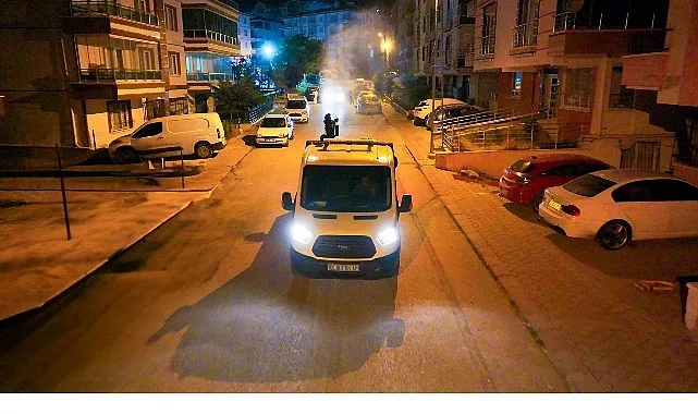 Keçiören’de İlaçlama Seferberliği