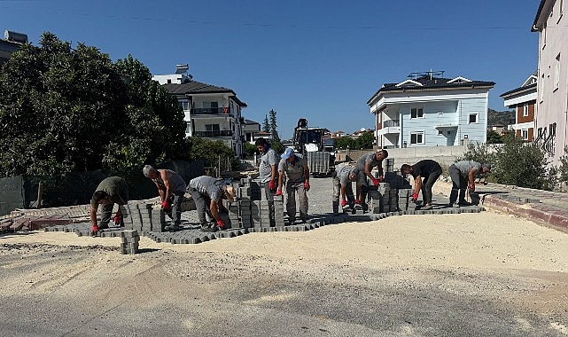 Kemer’de altyapı çalışmaları