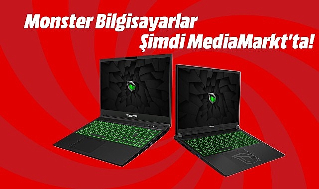 Monster oyun bilgisayarları MediaMarkt mağazalarında!