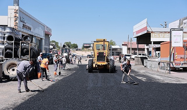 Nevşehir Belediyesi’nden Sanayi’de Asfalt Çalışması