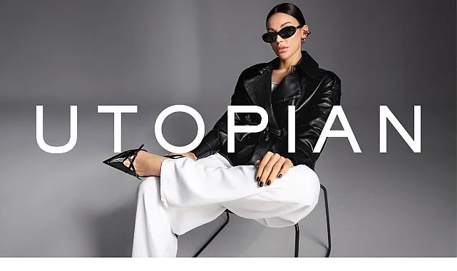 Utopian ile Zamansız Şıklığın Yeni Tanımı Tuvana Türkay, Utopian’ın İlham Veren Stil Dünyasının Yüzü Oldu.