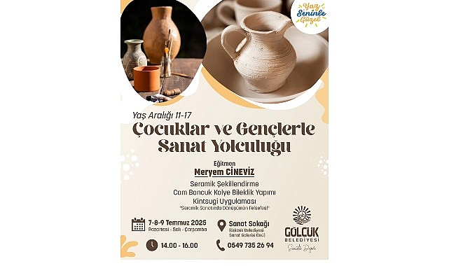 Gölcük’te Sanatla Büyüyen Nesiller Bir Araya Geliyor