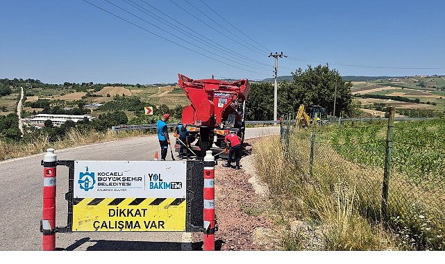 Güvenli ve konforlu yollar için hızlı müdahale