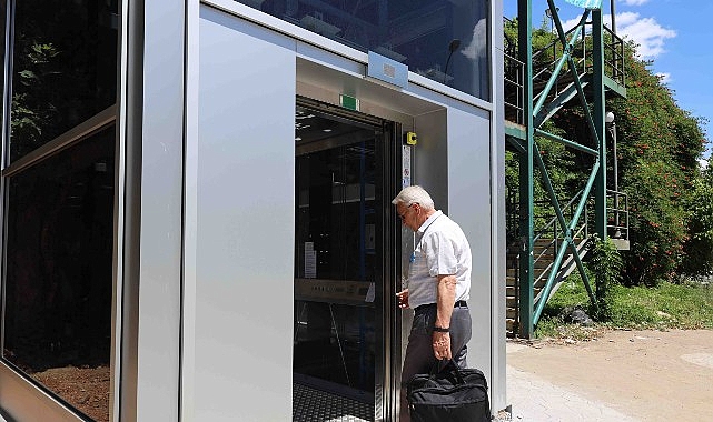 İzmit Tren Garı’ndaki asansör hizmete alındı