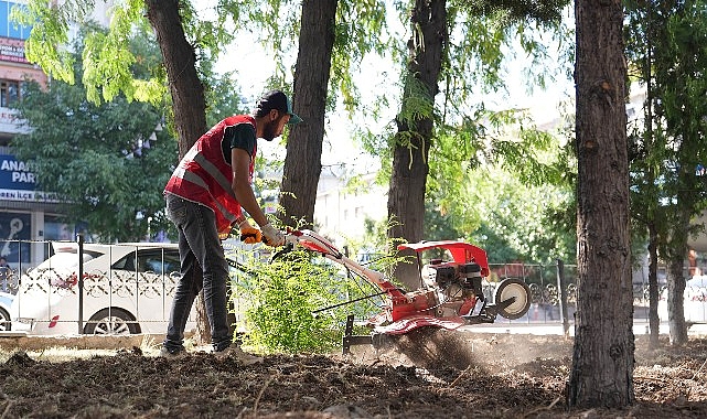 Keçiören’de Park ve Bahçelere Estetik Dokunuş