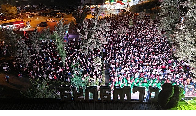 Ormanya gece sineması 5 bin katılımcıyla rekor kırdı