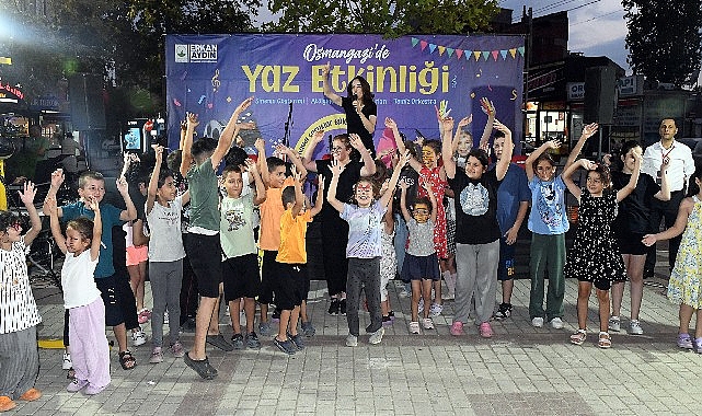 Osmangazi’de yaz etkinlikleri mahallelere neşe getirdi