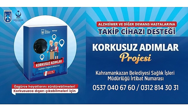 Alzheimer ve Demans Hastalarına Takip Cihazı Desteği