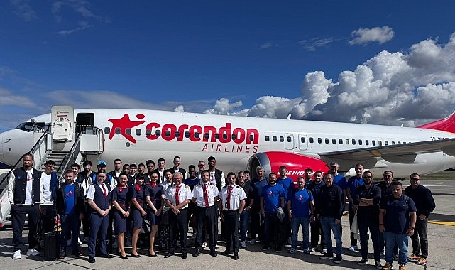 Anadolu Efes, 50. Yılında ilk uçuşunu Corendon Airlines ile gerçekleştirdi