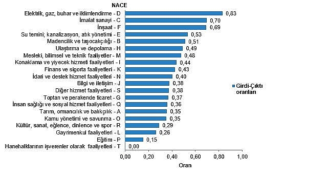 Arz ve Kullanım Tabloları, Girdi-Çıktı Tabloları, 2023