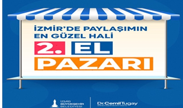 İzmir’in ilçelerinde ikinci el pazarları açılıyor