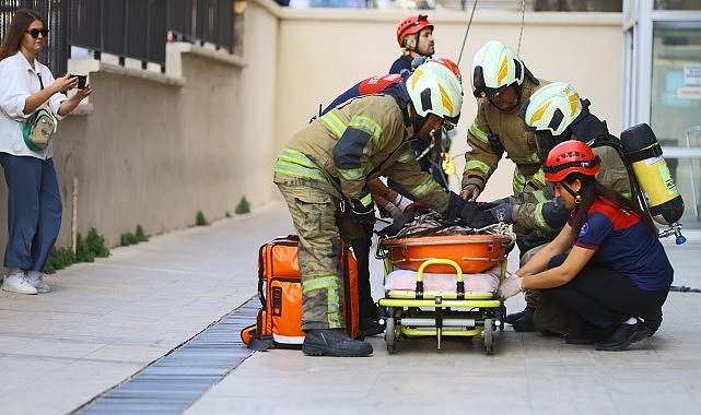 Karabağlar ’da Gerçeği Aratmayan Tatbikat