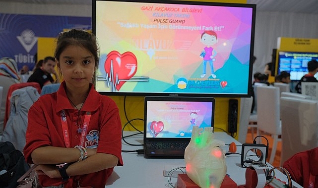 Kocaeli’nin genç dahileri TEKNOFEST’te ses getirdi