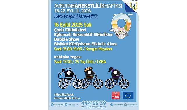 Lüleburgaz’da Avrupa Hareketlilik Haftası başlıyor