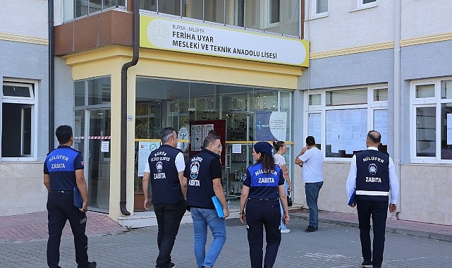 Nilüfer’de kantin ve kırtasiyeler mercek altında