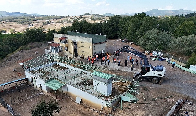Ömerli Havzası’ndaki Kaçak Yapılar Kaldırıldı