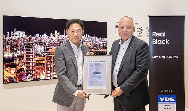 Samsung 2025 OLED TV serisi, VDE’den “Gerçek Siyah” ekran sertifikası aldı