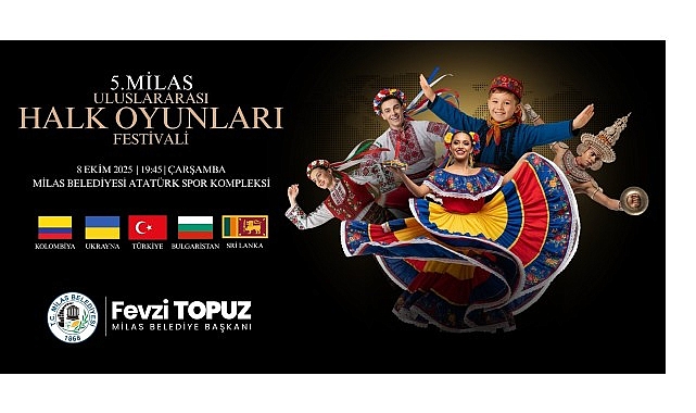 5. Milas Uluslararası Halk Oyunları Gecesi başlıyor