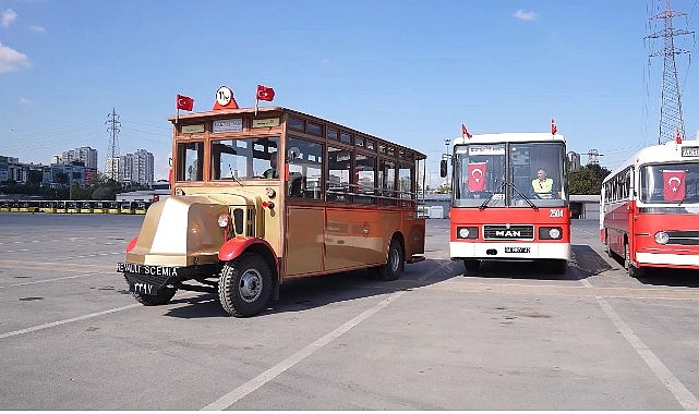 İETT’nin, Yaşı Cumhuriyet Tarihine Yakın Nostaljik Araçları
