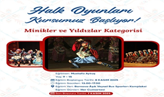 İzmirliler halk oyunları eğitimlerinde buluşuyor