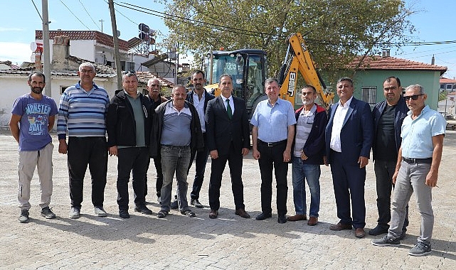 Pazarbaşı Caddesi’nde Çalışmalar Tamamlandı