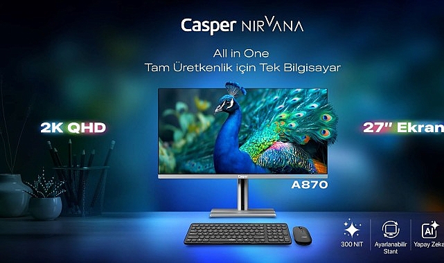 Şıklık, güç ve yapay zeka tek bir tasarımda: 2K QUAD HD ekranlı Nirvana A870