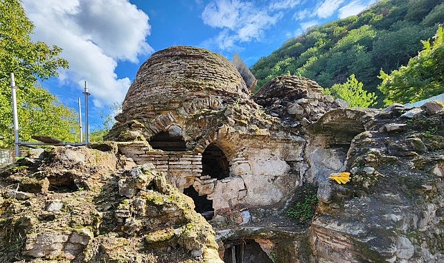 Yukarı Haldere’deki tarihi hamam yeniden ayağa kalkıyor