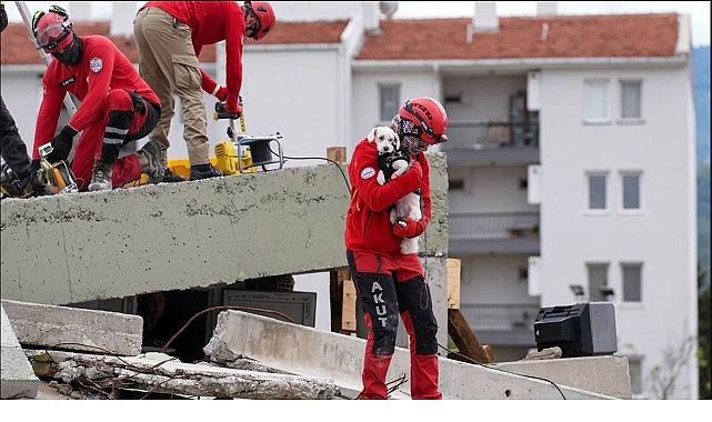 Torbalı’da Hayvan Arama Kurtarma Eğitimi