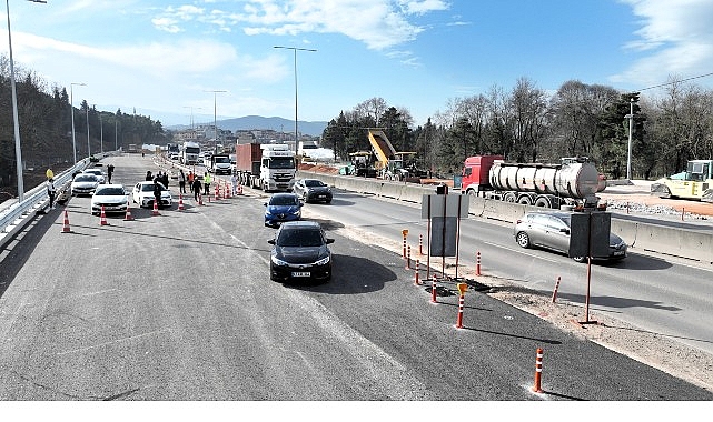 Başiskele Koridor Projesi’nde  ilk bağlantı trafiğe açıldı